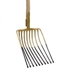 Aardappelvork 9 Tands Met Steel En D-greep, Talen Tools